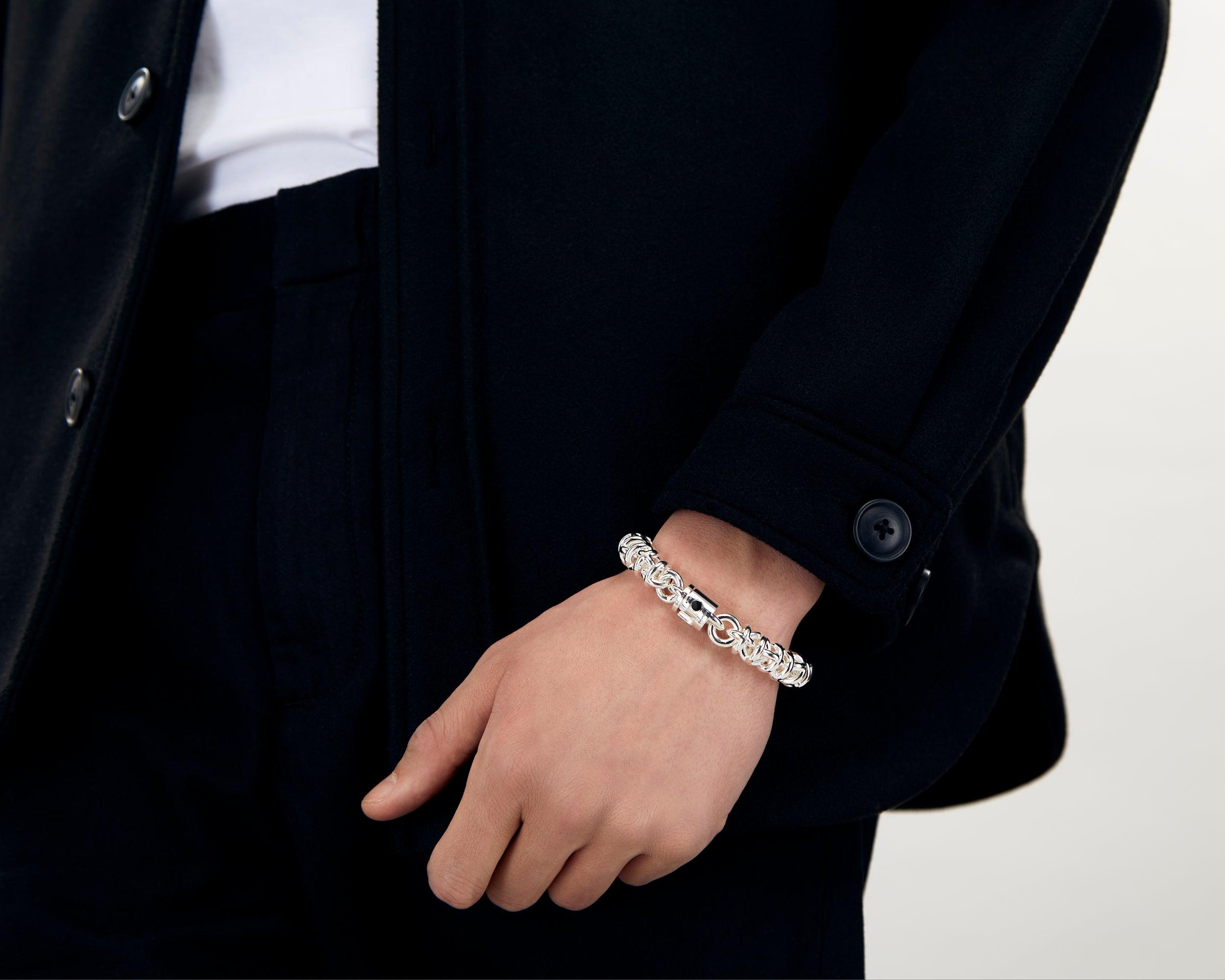 bracelet entrelacs le 103g