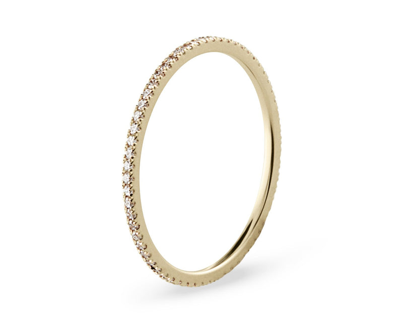 bague la 1g sertie diamants