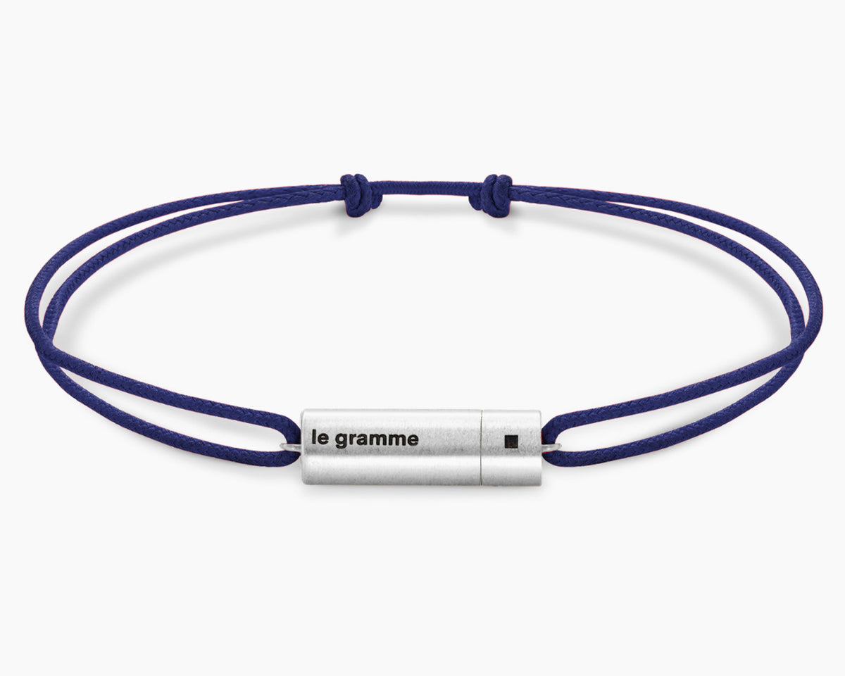 navy cable cord bracelet le 5g