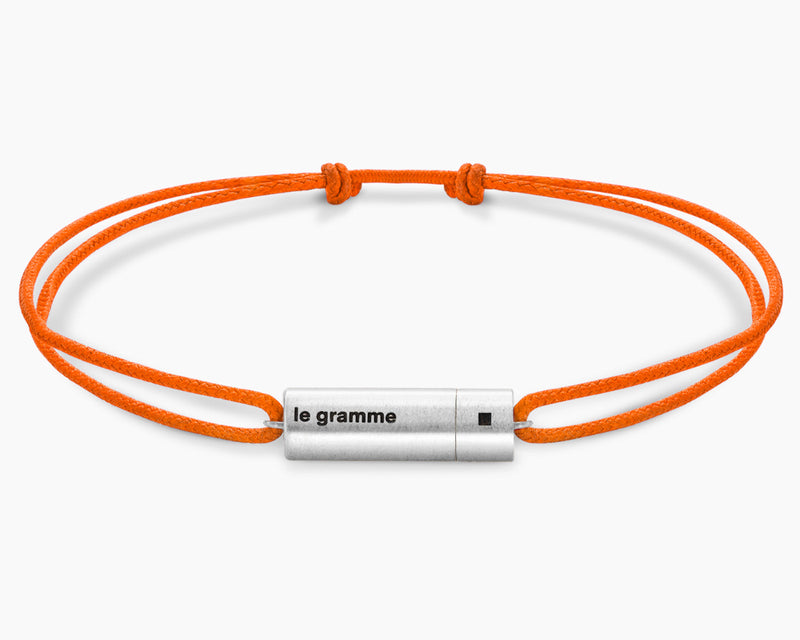 bracelet cordon câble orange le 5g