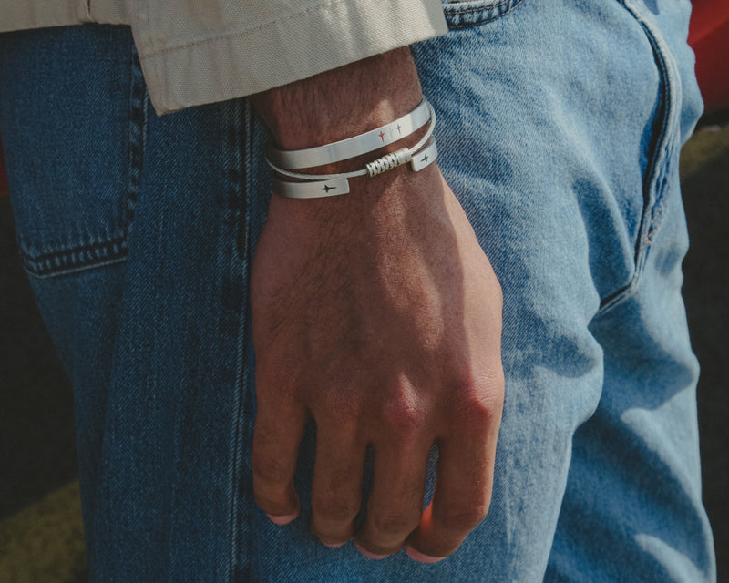 bracelet câble Alpha Jets le 9g le gramme x La Patrouille de France