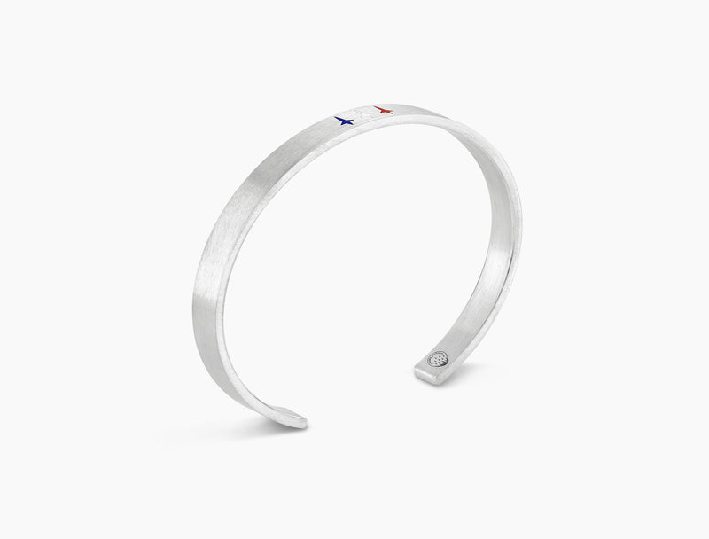 tricolor ribbon bracelet le 21g le gramme x la Patrouille de France 