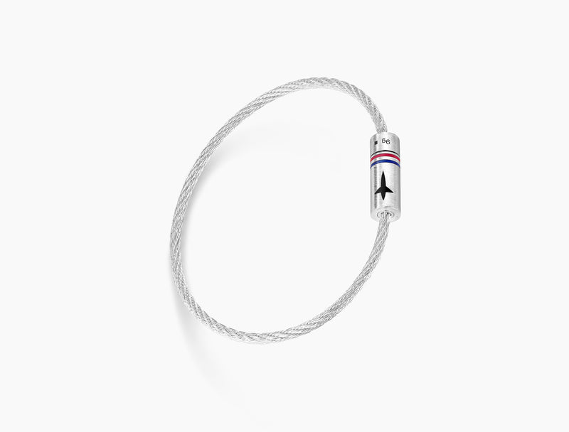 tricolor câble bracelet le 9g le gramme x La Patrouille de France