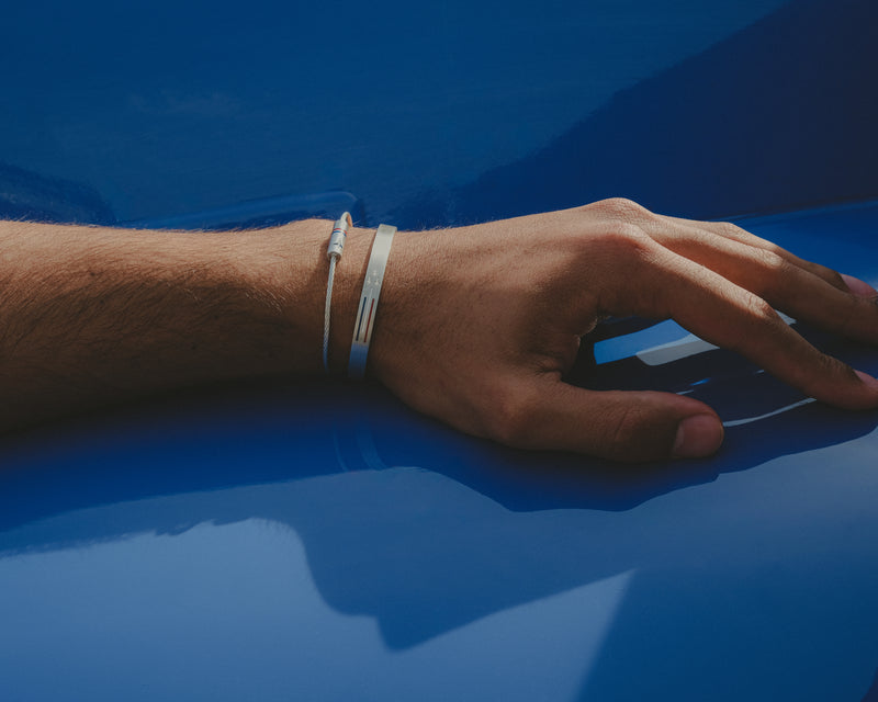 tricolor câble bracelet le 9g le gramme x La Patrouille de France