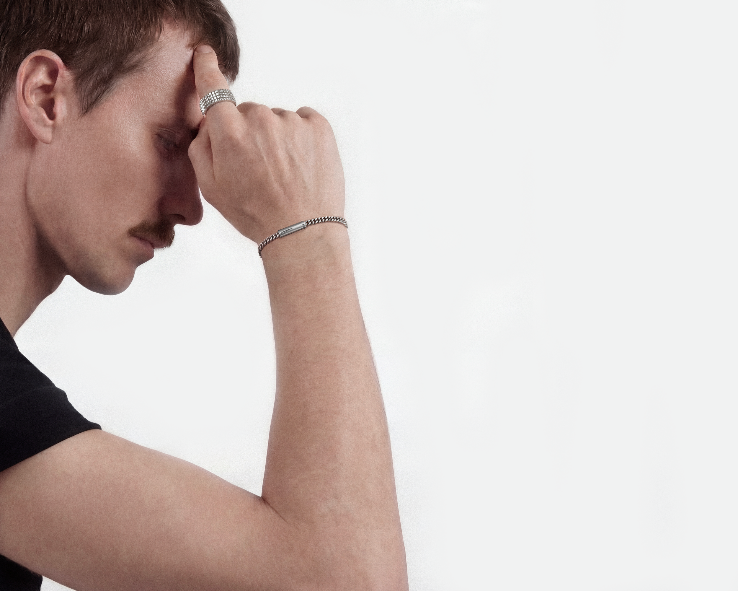 bracelet câble gourmette le 12g