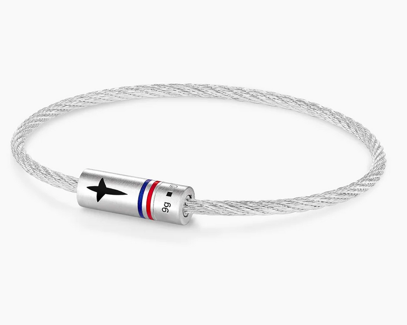 tricolor câble bracelet le 9g le gramme x La Patrouille de France