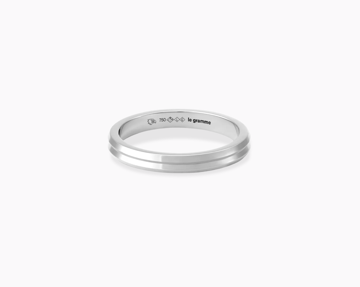 guilloche ribbon ring la 4g