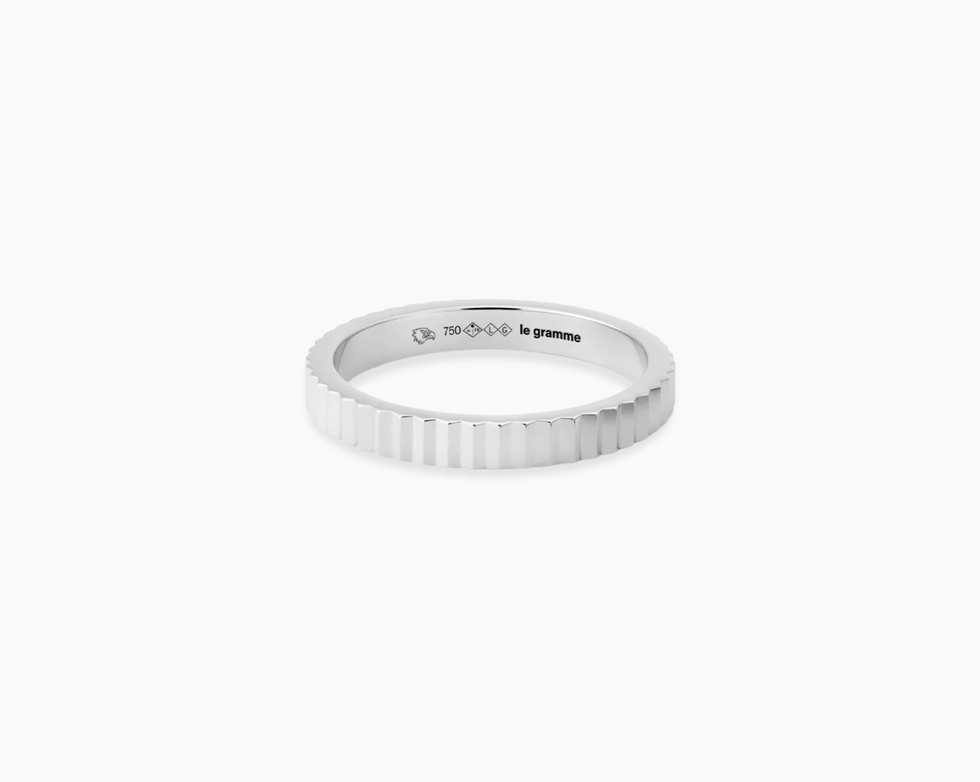 guilloche ribbon ring la 4g