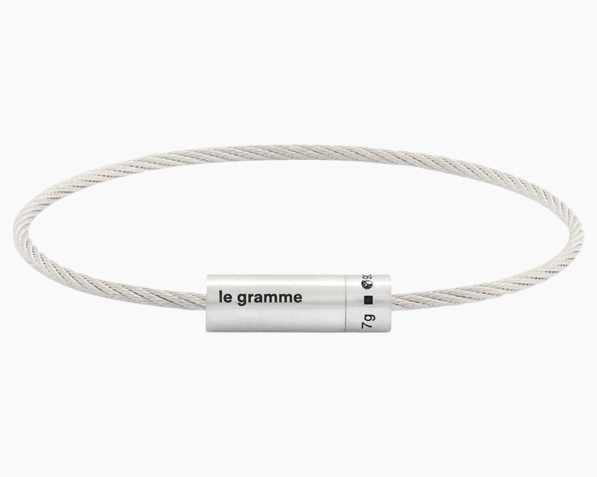 cable bracelet le 7g