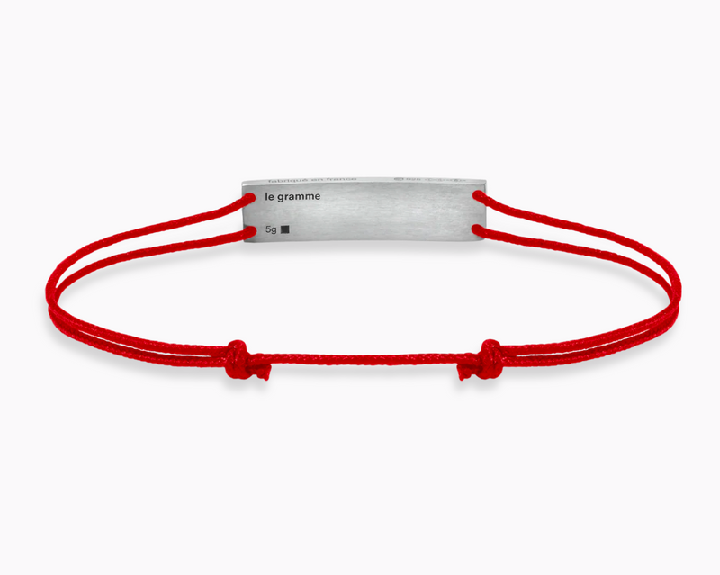 godron red cord bracelet le 5g