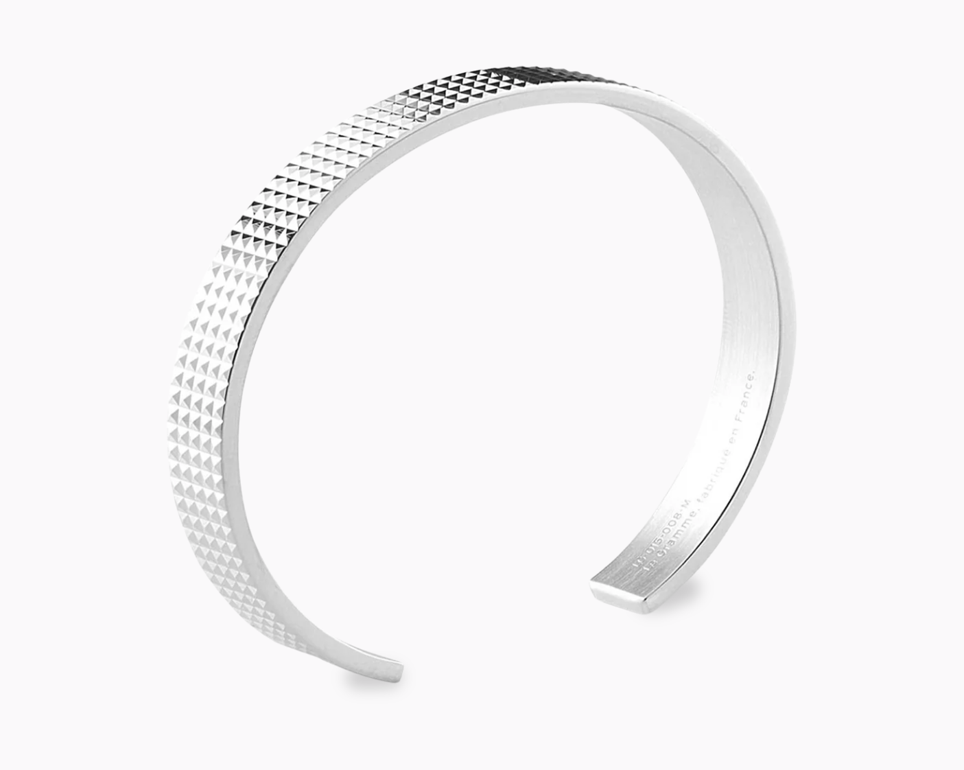 bracelet ruban guilloché le 23g