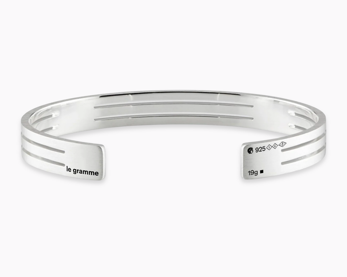 perforated ribbon bracelet le 19g