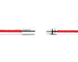 red nato cable bracelet le 7g