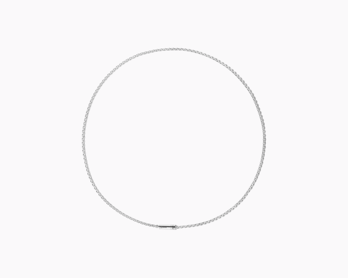 cable necklace on chain le 27g