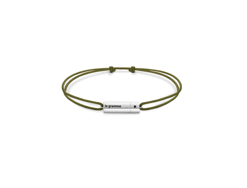 bracelet cordon câble kaki le 5g