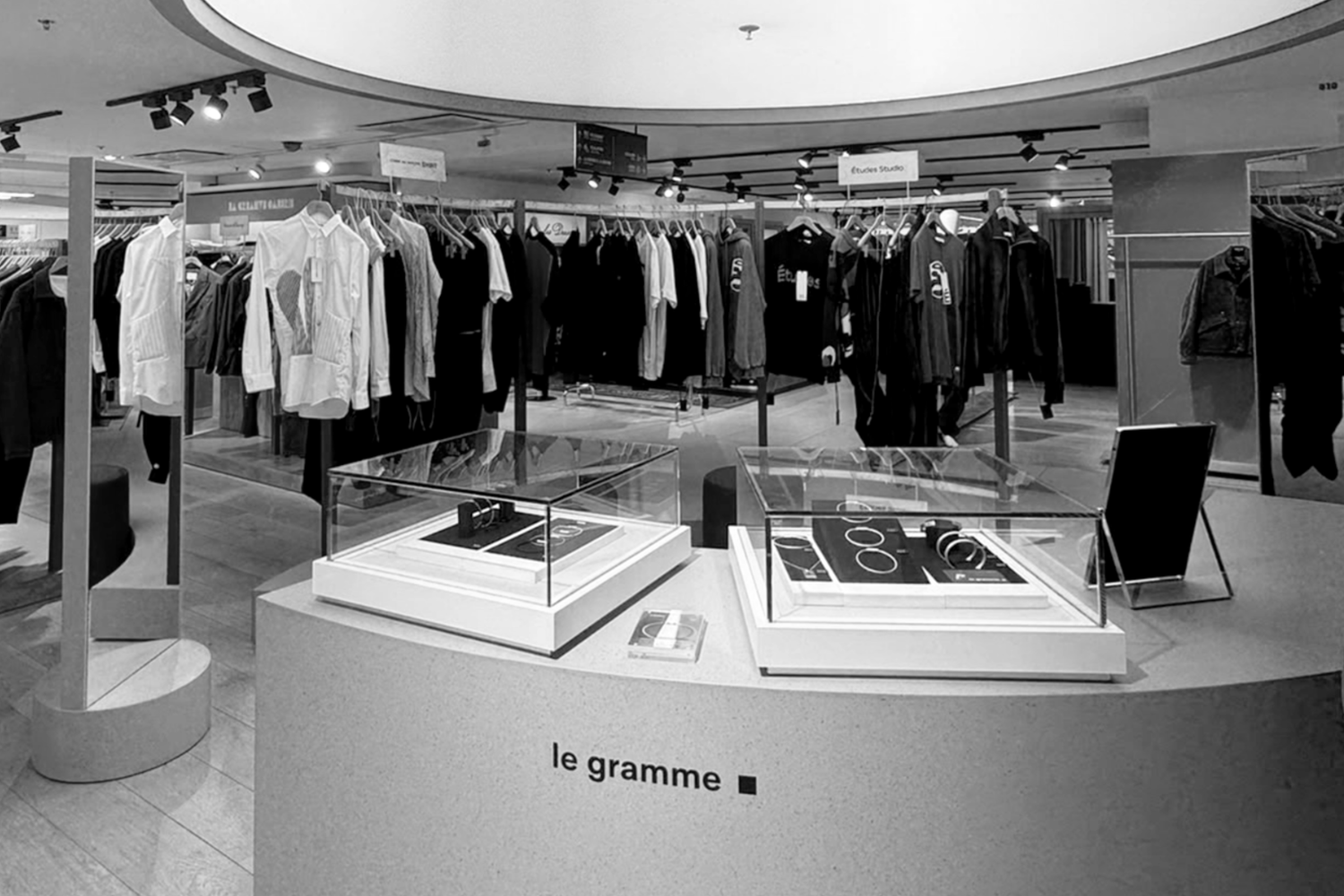 Le Gramme | galeries lafayette homme, 2nd floor, 40 boulevard haussmann, 75009 paris
