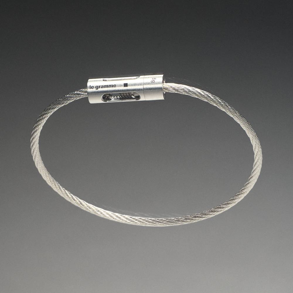 perforated cable bracelet le 8g