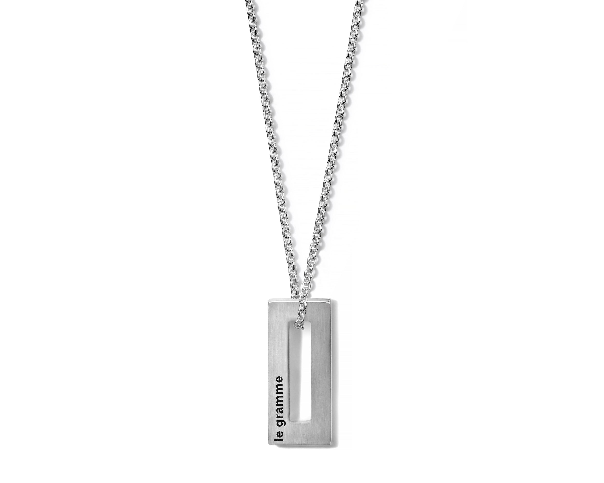 rectangle necklace le 1.5g