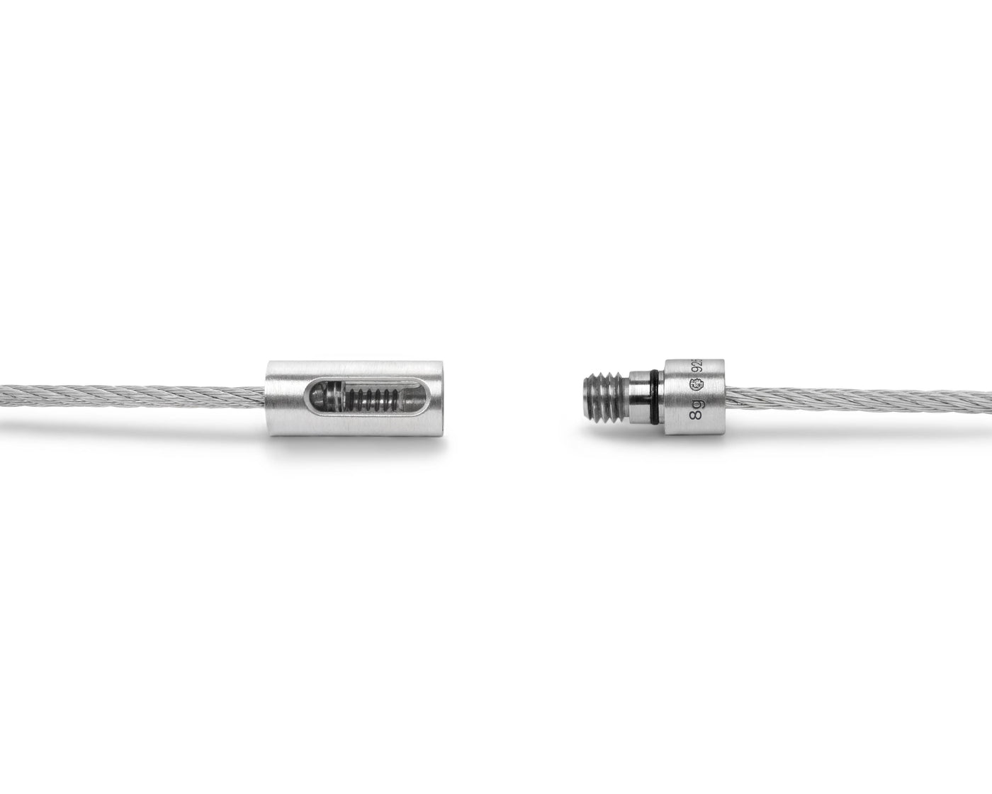 perforated cable bracelet le 8g