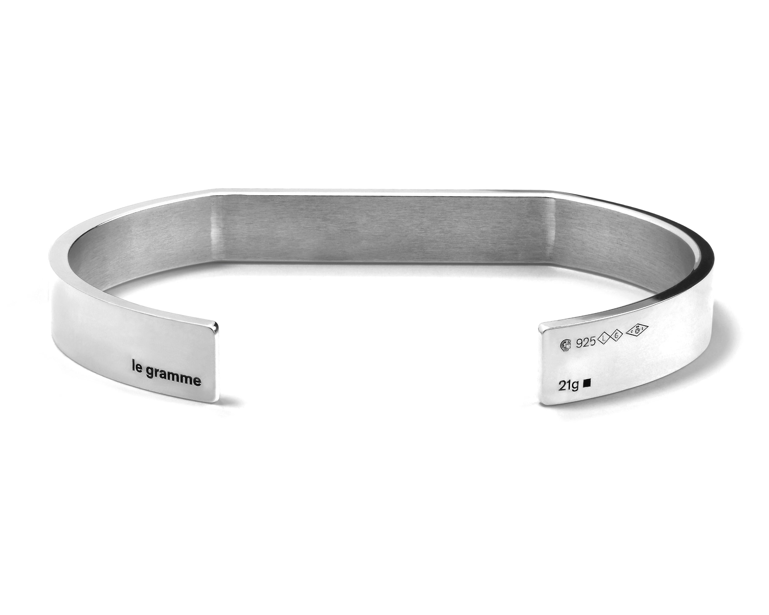 pyramid flat ribbon bracelet le 25g