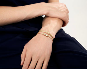 triple turn cable bracelet le 21g