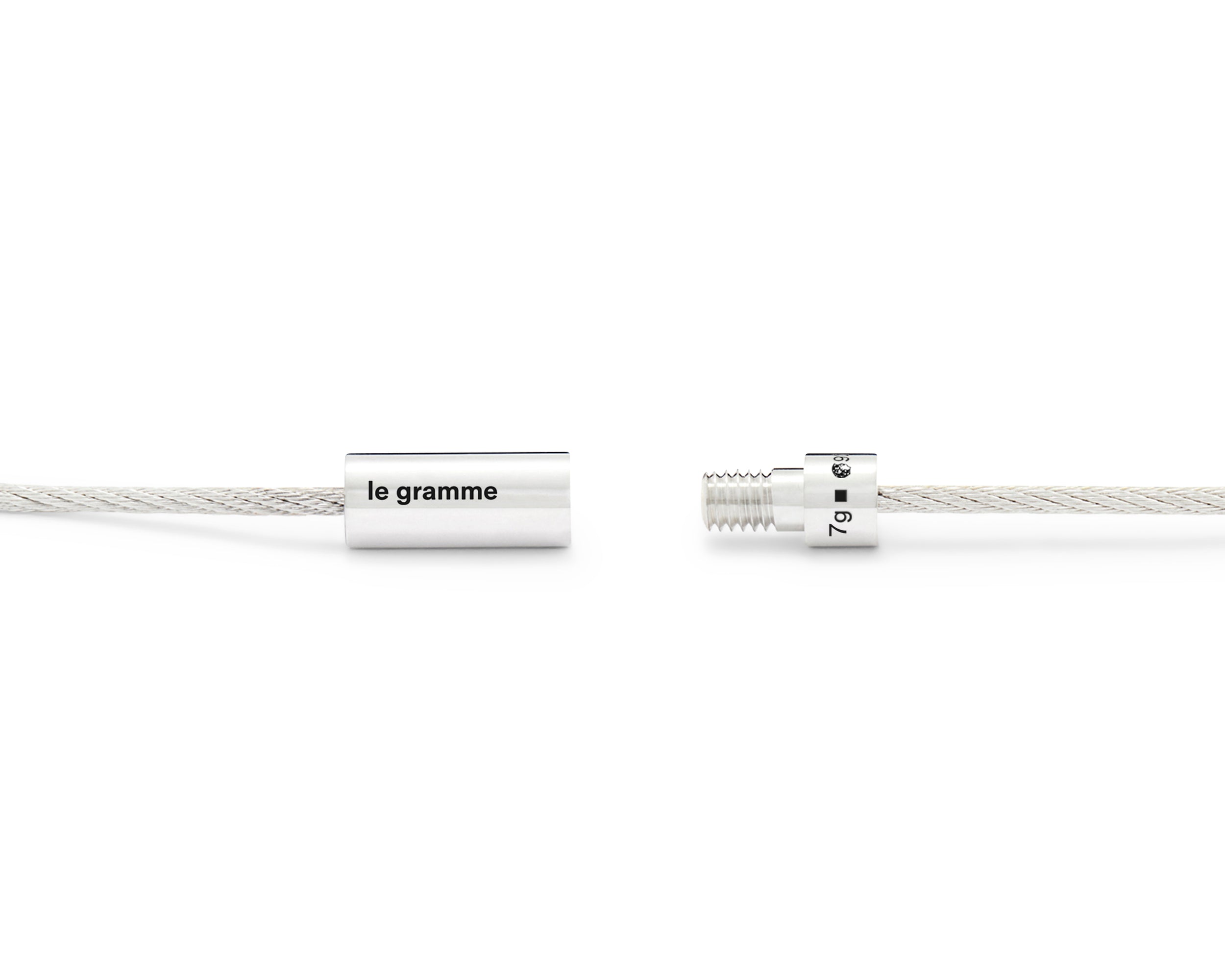 kids cable bracelet le 7g