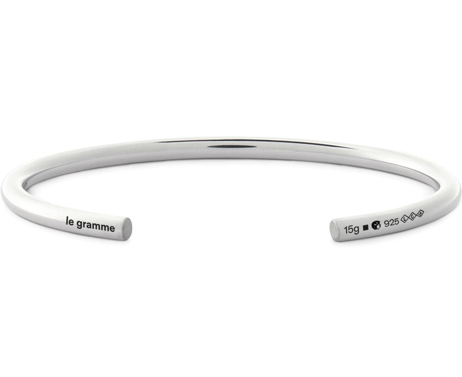 ■Le Gramme ルグラム■15g M / シルバー925 bangle bracelet le 15g – le gramme