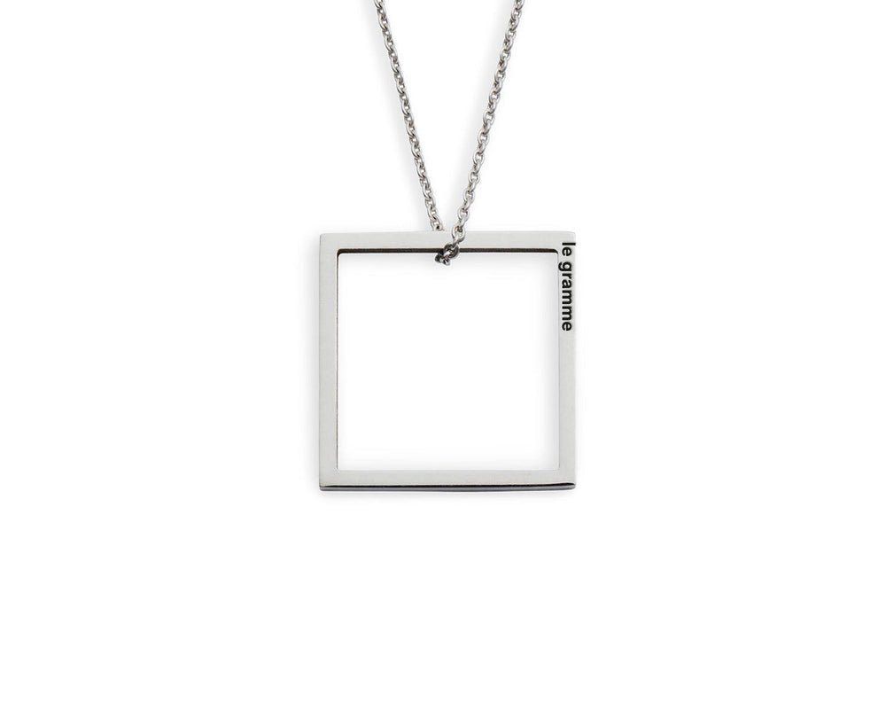 square necklace le 1.7g