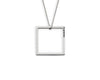 square necklace le 1.7g