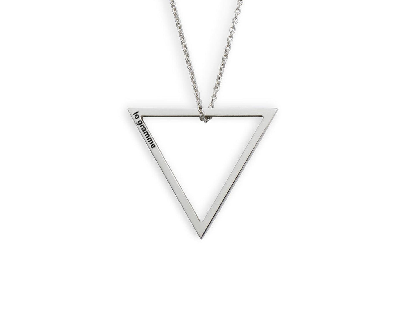 triangle necklace le 1.7g