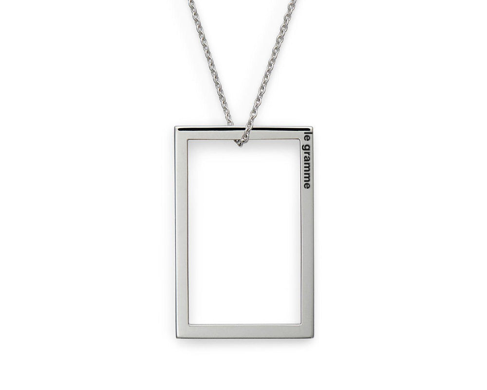 collier rectangle le 2,6g