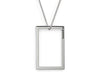 collier rectangle le 2,6g
